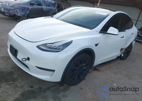 2020 Tesla Model Y Long Range Dual Motor All-Wheel Drive from USA, damaged, VIN 5YJYGDEE6LF048473